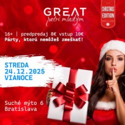 GREAT patrí mladým – Christmas Edition 24.12.2025