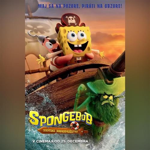 Kino pre deti: SPONGEBOB: PIRÁTSKE DOBRODRUŽSTVO