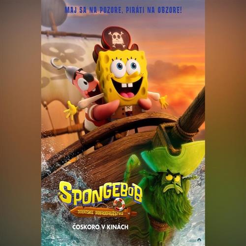 Kino pre deti: SPONGEBOB: PIRÁTSKE DOBRODRUŽSTVO