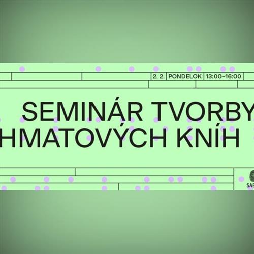 Seminár tvorby hmatových kníh