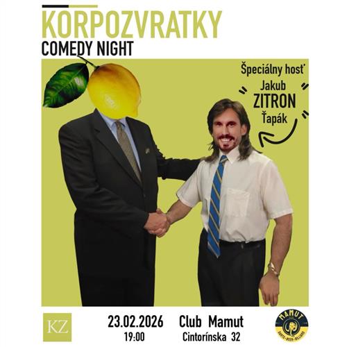 Korpozvratky Comedy Night