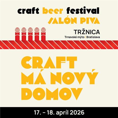 🍺 Aprílový Salón Piva 2026