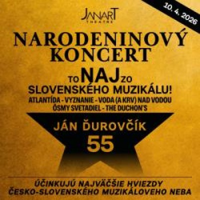 Narodeninový koncert: Ján Ďurovčík 55