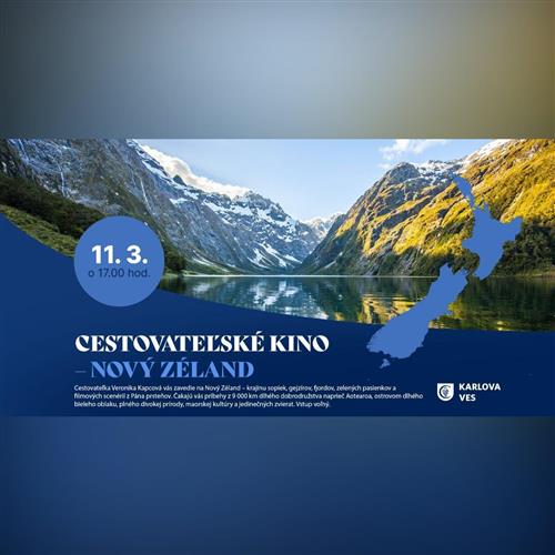 CESTOVATEĽSKÉ KINO – NOVÝ ZÉLAND
