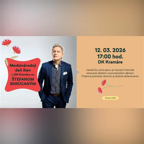 Medzinárodný deň žien so Štefanom Skrúcaným