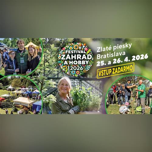 Festival záhrad a hobby 2026