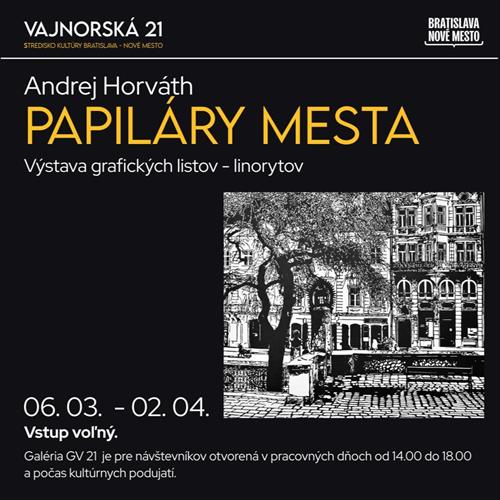 Andrej Horváth: Papiláry mesta