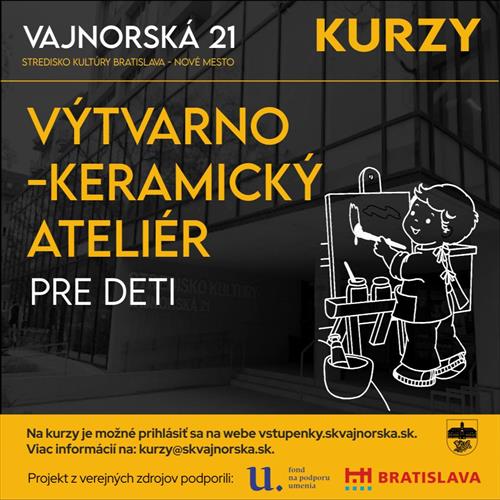 Výtvarno-keramický ateliér pre deti