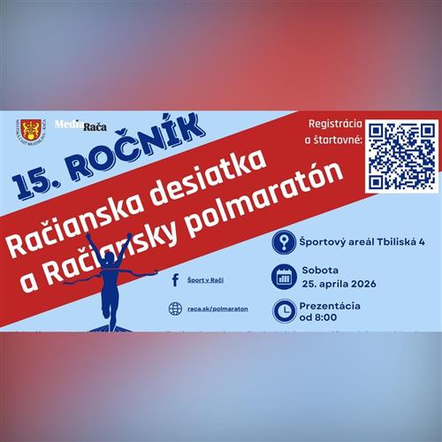 Račiansky POLMARATÓN a Račianska DESIATKA / 15. ročník