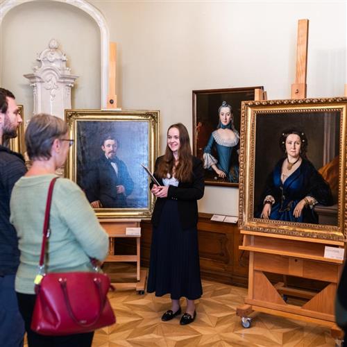 Tváre Prešporka 18. storočia. Komentovaný sprievod vybranými barokovými portrétmi s Dominikou Zbončákovou