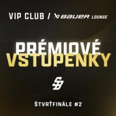 PRÉMIOVÉ VSTUPENKY: HC SLOVAN Bratislava vs HK 32 Liptovský Mikuláš - QF2