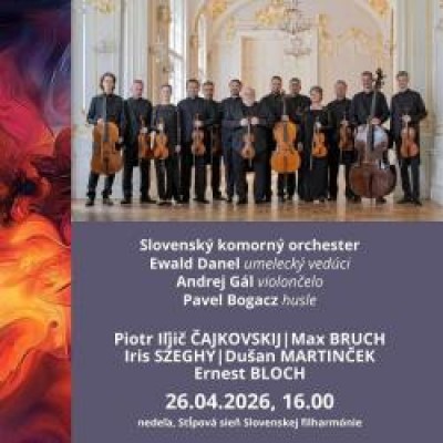 Čajkovskij, Bruch, Szeghy, Martinček, Bloch