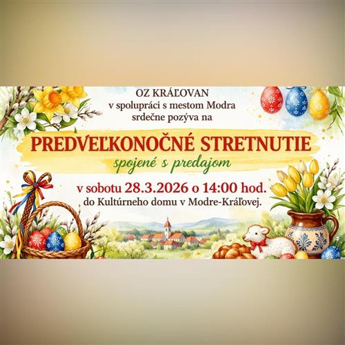 Predveľkonočné stretnutie