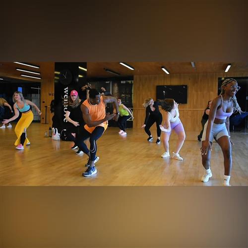 Afro workout v klube