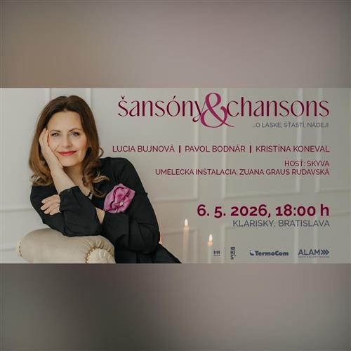 Lucia Bujnová Chansons & hosť Skyva
