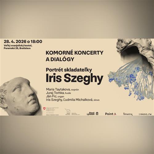 Komorné koncerty a dialógy: Portrét skladateľky Iris Szeghy