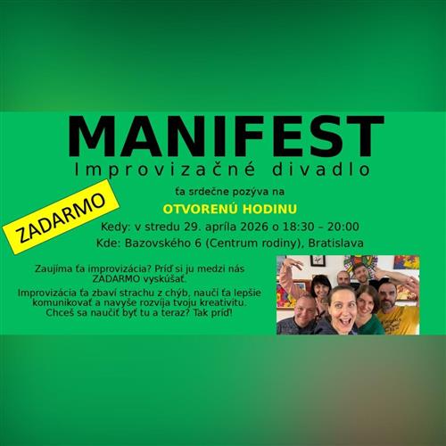 Improvizácia - Otvorená hodina