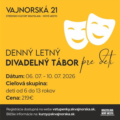 Denný letný divadelný tábor