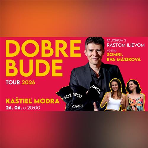 DOBRE BUDE, Talkshow s Rasťom Ilievom, Kaštieľ Modra