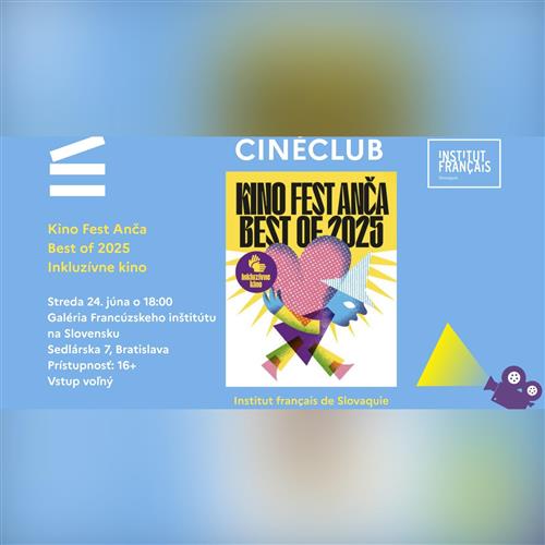 Kino Fest Anča: Best Of 2025 vo Francúzskom inštitúte
