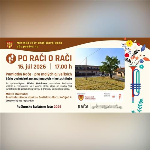 PO RAČI O RAČI / Pamiatky Rače pre malých aj veľkých / Račianske kolónie