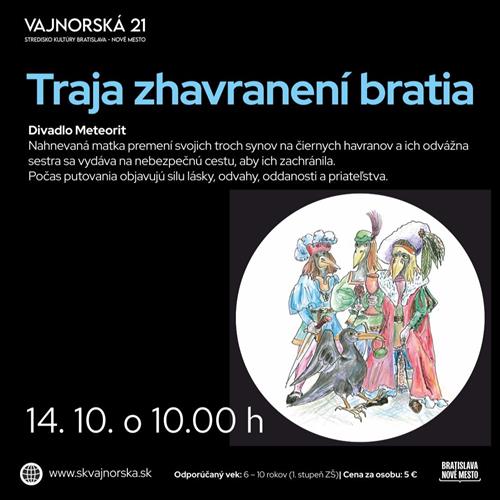 Traja zhavranení bratia