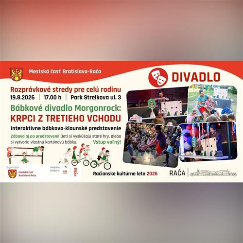 Divadlo Morgonrock: KRPCI Z TRETIEHO VCHODU / Rozprávková streda v Parku Strelkova
