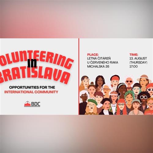 Volunteering in Bratislava – Zoznamka s dobrovoľníctvom)