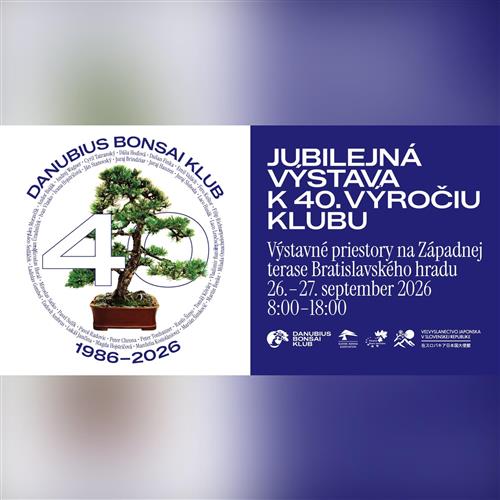 Jubilejná výstava bonsajov | 40. výročie Danubius Bonsai Klubu