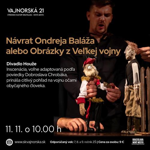 Návrat Ondreja Baláža alebo Obrázky z Veľkej vojny