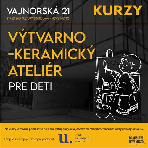 Výtvarno-keramický ateliér pre deti