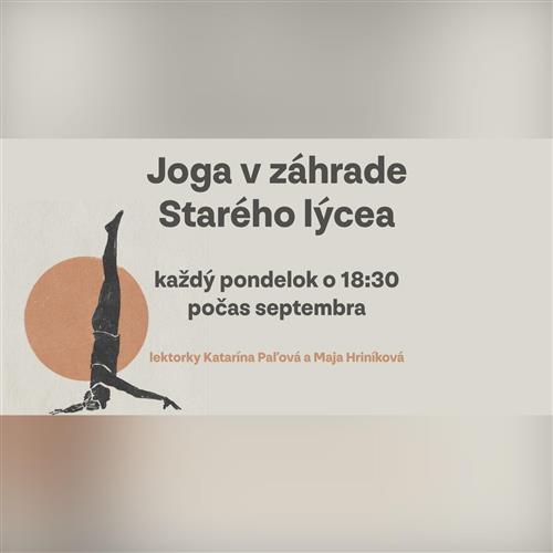 Joga v Starom lýceu