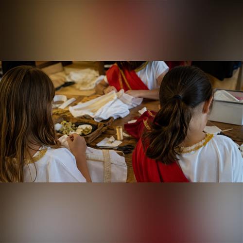 Rímske hry – Workshop výroby rímskych kostýmov