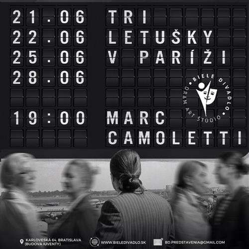 Tri letušky v Paríži (predstavenie, dospelí)