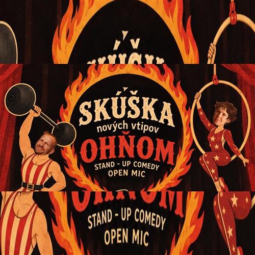 SKÚŠKA nových vtipov OHŇOM