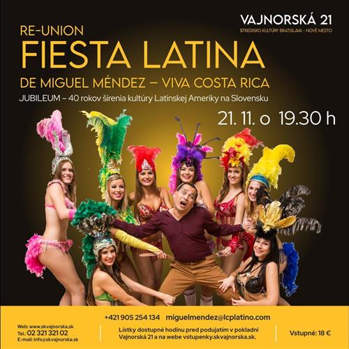 Re-Union Fiesta Latina de Miguel Méndez