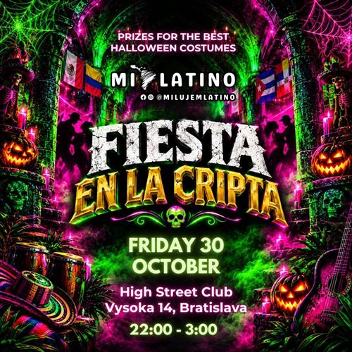 MiLatino 🎃 Fiesta en la cripta 👻 Halloween party