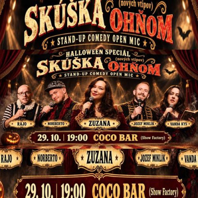 SKÚŠKA nových vtipov OHŇOM